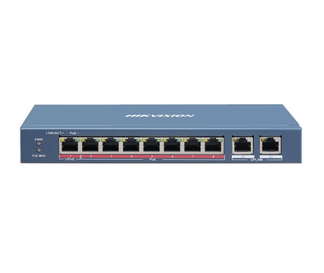 8 PoE+ 2FE Unmanaged