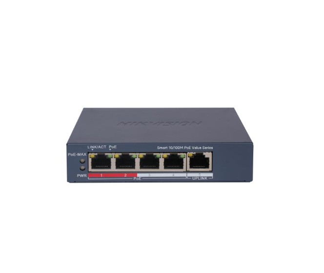 4 PoE+1 FE Unnmanaged