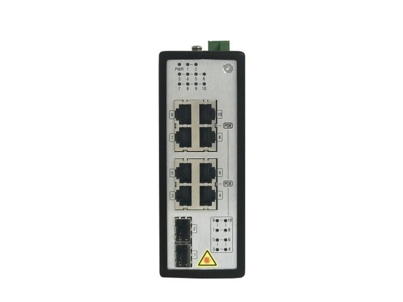 8P Gigabit PoE Industrial