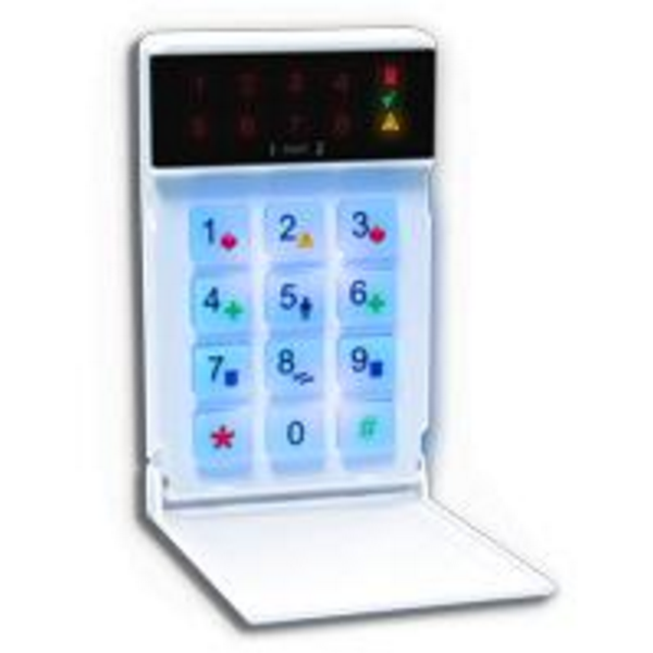 Teclado LED, 8 zonas CON