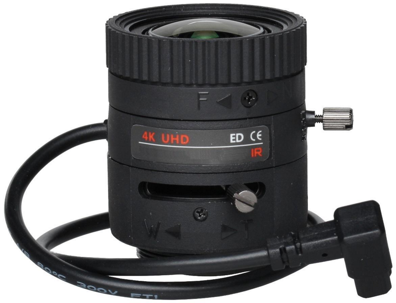 Lente 4K 4,5-10mm 1/2,3