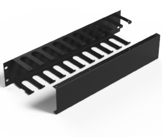 Organizador de cables 19"