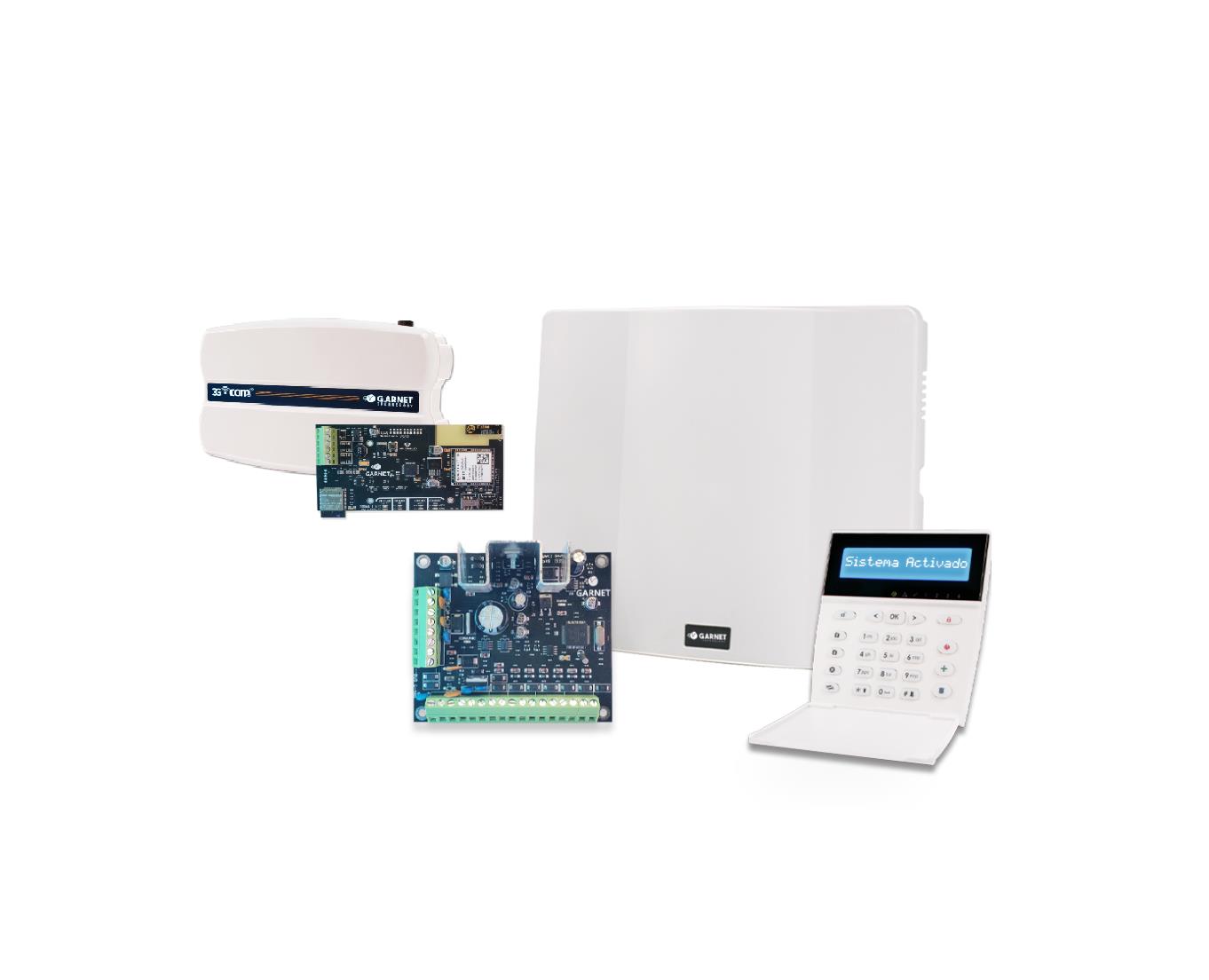 Alarma Teclado LCD+ 3GCOM